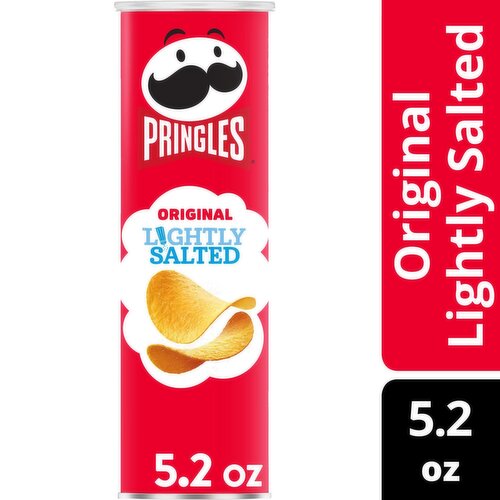 Pringles Original Lightly Salted Potato Crisps, 5.2 oz