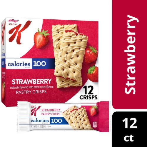 Kellogg's Special K Strawberry Pastry Crisps, 0.88 oz, 6 count