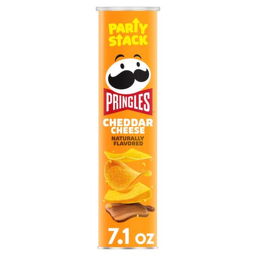 Pringles Cheddar Cheese Potato Crisps, 7.1 oz