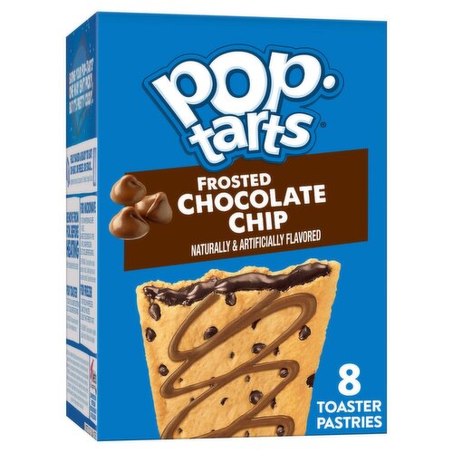 Pop Tarts Frosted Chocolate Chip Toaster Pastries, 8 count, 13.5 oz