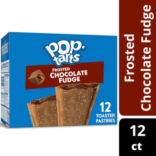 Pop-Tarts Frosted Chocolate Fudge Toaster Pastries, 12 count, 20.3 oz