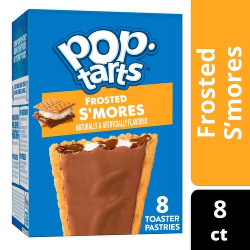 Pop-Tarts Frosted S'mores Toaster Pastries, 8 count, 13.5 oz