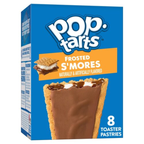 Pop-Tarts Frosted S'mores Toaster Pastries, 8 count, 13.5 oz