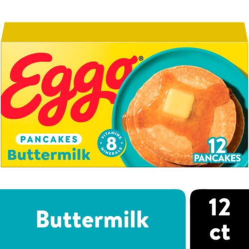 Kellogg's Eggo Buttermilk Pancakes, 12 count, 14.8 oz