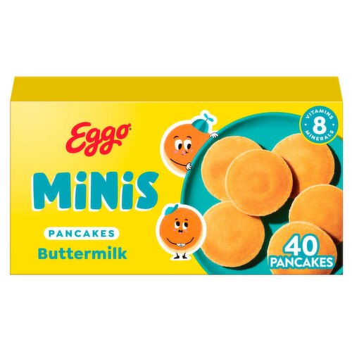 Kellogg's Eggo Minis Pancakes, 40 count, 14.1 oz