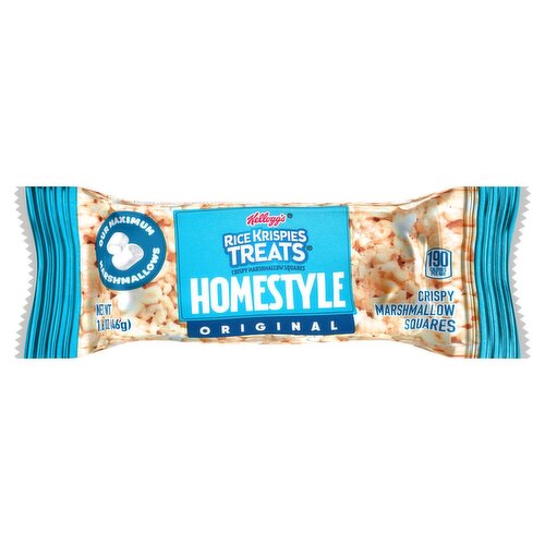 Kellogg's Rice Krispies Treats Original Homestyle Crispy Marshmallow Squares, 1.6 oz