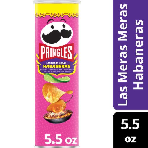 Pringles Habaneras Potato Crisps, 5.5 oz