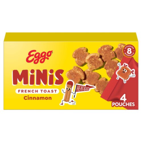 Eggo Minis Cinnamon French Toast, 4 count, 9.3 oz