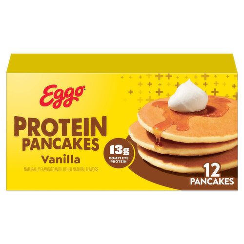 Eggo Vanilla Protein Pancakes, 12 count, 14.8 oz