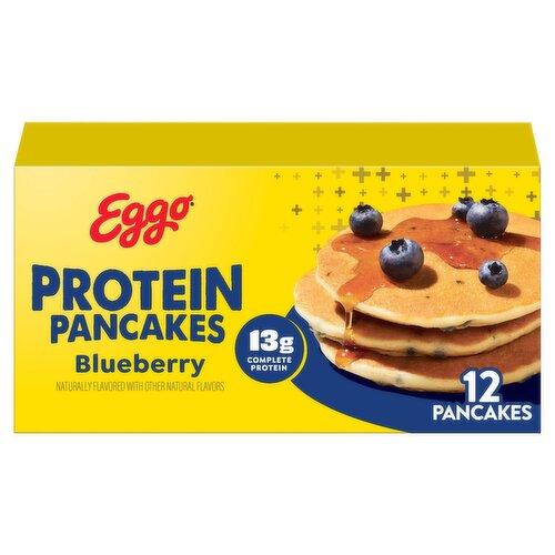 Eggo Blueberry Protein Pancakes, 12 count, 14.8 oz