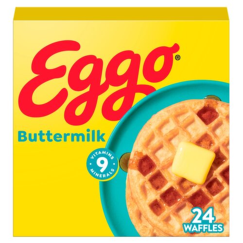Eggo Buttermilk Waffles Family Pack, 24 count, 29.6 oz