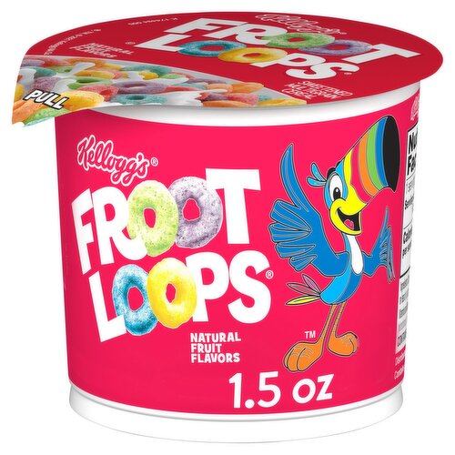 Kellogg's Froot Loops Sweetened Multigrain Cereal, 1.5 oz