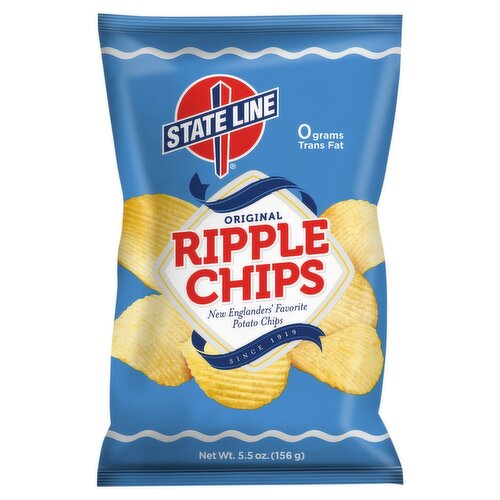 State Line Original Ripple Potato Chips, 5.5 oz