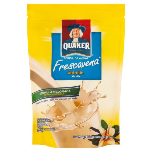 Quaker Frescavena Vanilla Oat Beverage Mix, 11.1 oz