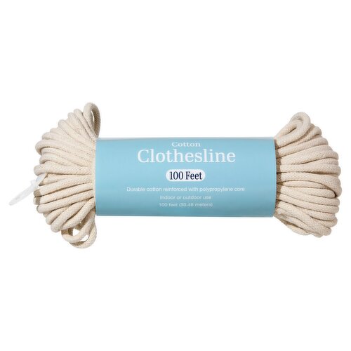 Whitmor 100 Feet Cotton Clothesline