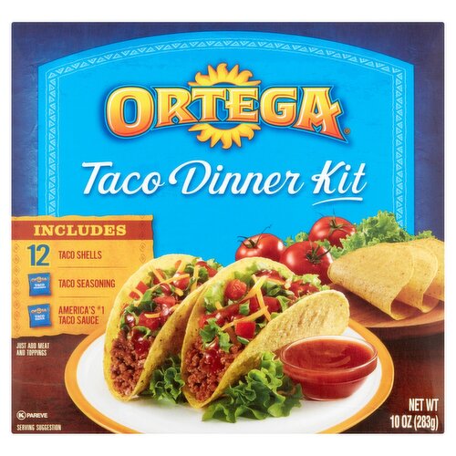 Ortega Taco Dinner Kit, 10 oz