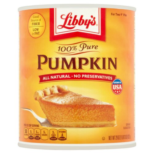 Libby's 100% Pure Pumpkin, 29 oz