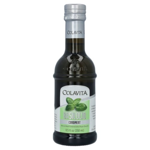 Colavita Condiment Basilolio Extra Virgin Olive Oil, 8.5 fl oz
