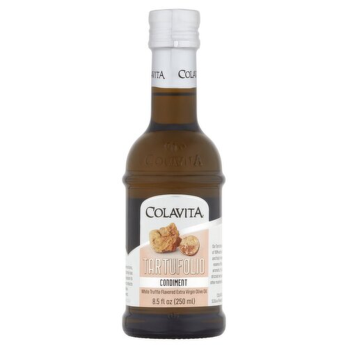 Colavita Tartufolio Condiment White Truffle Flavored Extra Virgin Olive Oil, 8.5 fl oz