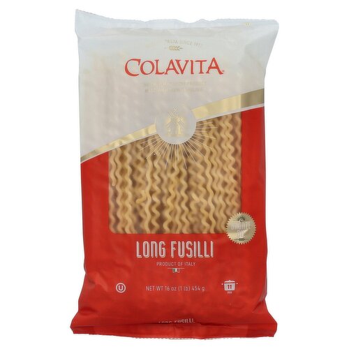 Colavita Bronze Die Long Fusilli Pasta, 16 oz