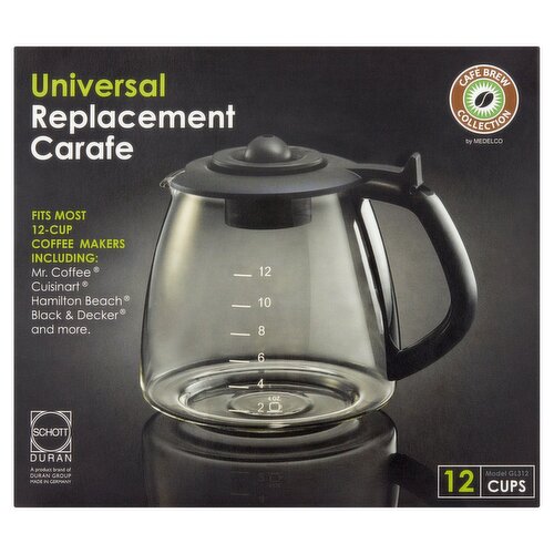 Café Brew Collection 12 Cup Universal Replacement Carafe