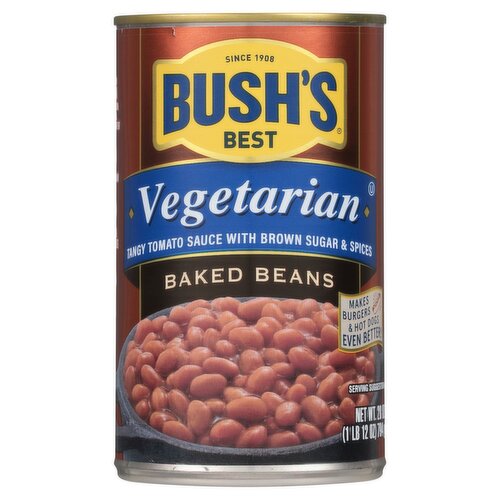 Bush's Best Vegetarian Baked Beans, 28 oz