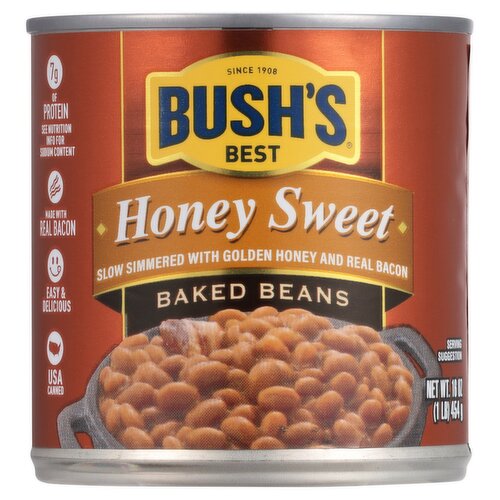 Bush's Best Honey Sweet Baked Beans, 16 oz