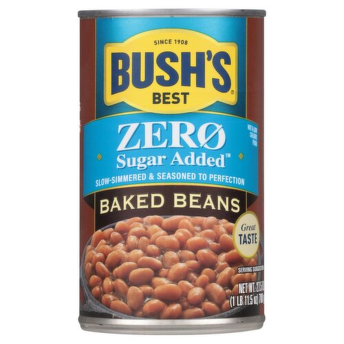 Bush's Best Zero Sugar Added Baked Beans, 27.5 oz