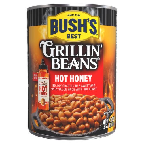 Bush's Best Hot Honey Grillin' Beans, 21.7 oz