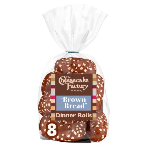 The Cheesecake Factory At Home Our Famous "Brown Bread" Wheat Dinner Rolls, 8 count, 11.2 oz