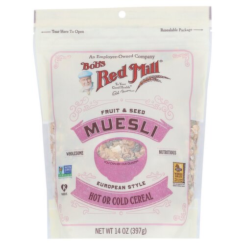 Bob's Red Mill Fruit & Seed Muesli, 14 oz