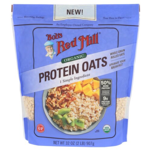 Bob's Red Mill Organic Protein Oats, 32 oz