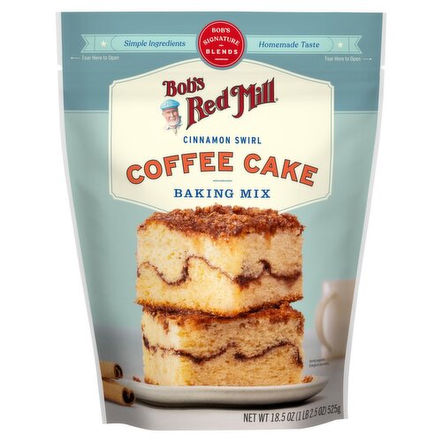Bob's Red Mill Cinnamon Swirl Coffee Cake Baking Mix, 18.5 oz