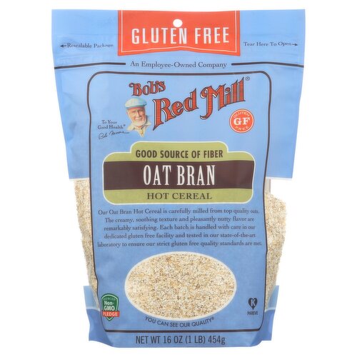 Bob's Red Mill Gluten Free Oat Bran, 16 oz