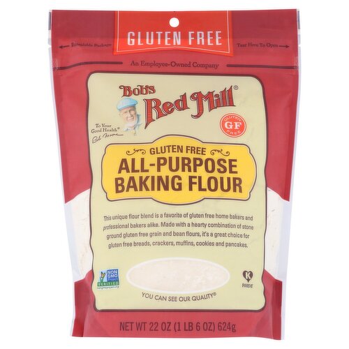 Bob's Red Mill Gluten Free All Purpose Baking Flour, 22 oz