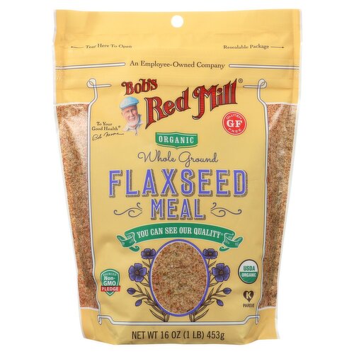 Bob's Red Mill Organic Brown Flaxseed Meal, 16 oz