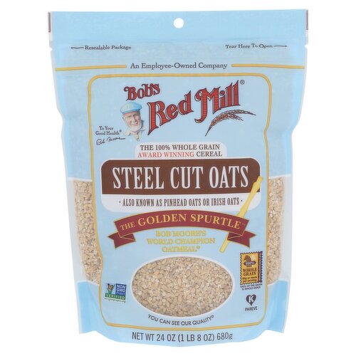 Bob's Red Mill Steel Cut Oats, 24 oz