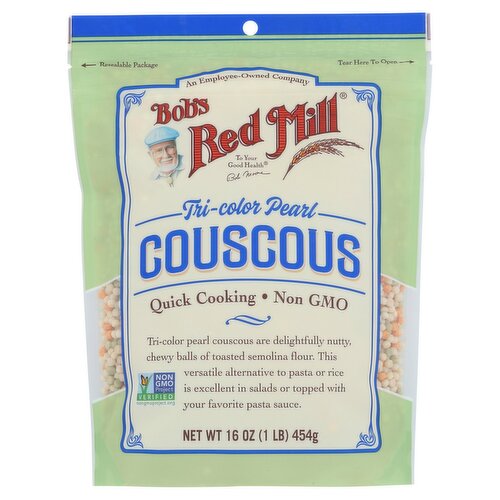 Bob's Red Mill Tri-color Pearl Couscous, 16 oz