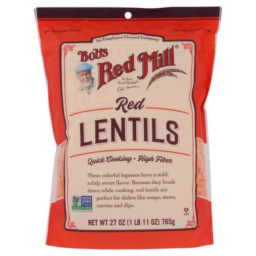 Bob's Red Mill Red Lentils, 27 oz