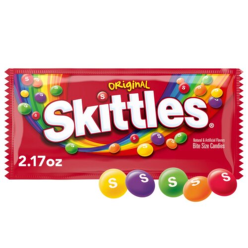 Skittles Original Bite Size Candies, 2.17 oz