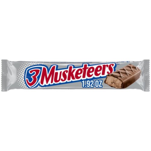 3 MUSKETEERS Full Size Candy Milk Chocolate Bar