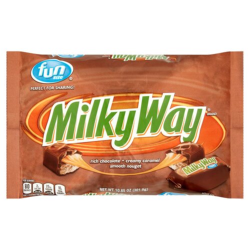 MILKY WAY Chocolate Candy Bars Fun Size, 10.65 Oz