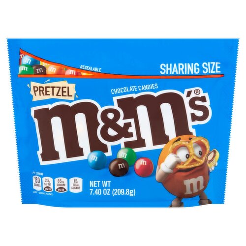 M&M's Pretzel Chocolate Candies Sharing Size, 7.40 oz