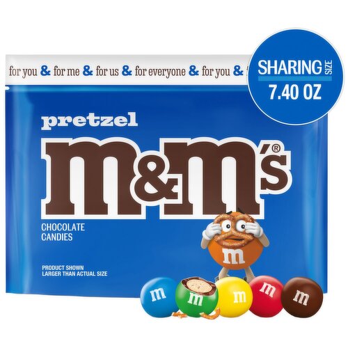 M&M'S Pretzel Milk Chocolate Candy Bag