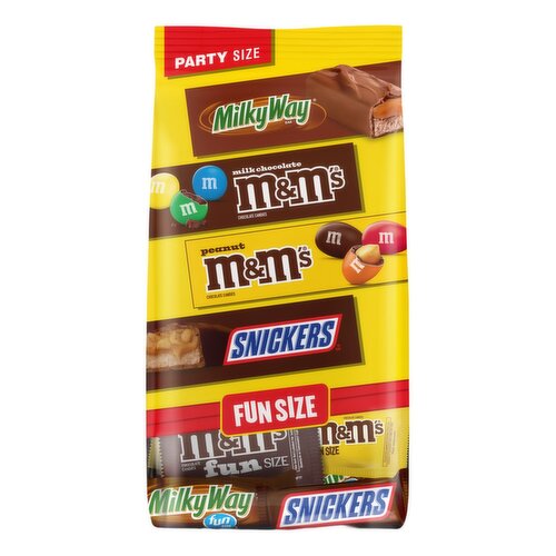 MIXED CHOCOLATE VARIETY FUNSIZE STAND UP POUCH 19.2 OUNCES EACH
