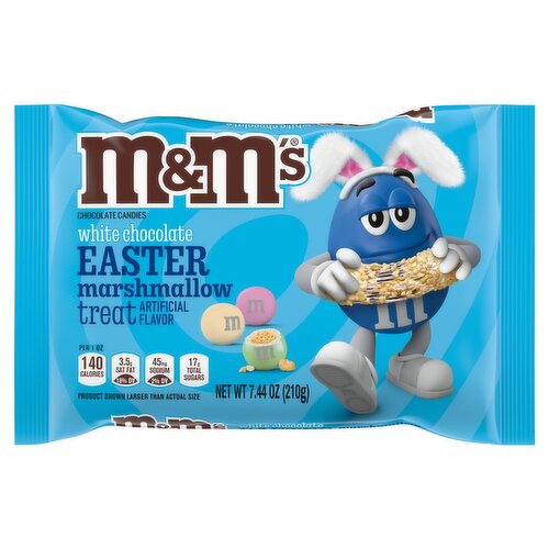 M&M's Easter Marshmallow Treat White Chocolate Candies, 7.44 oz