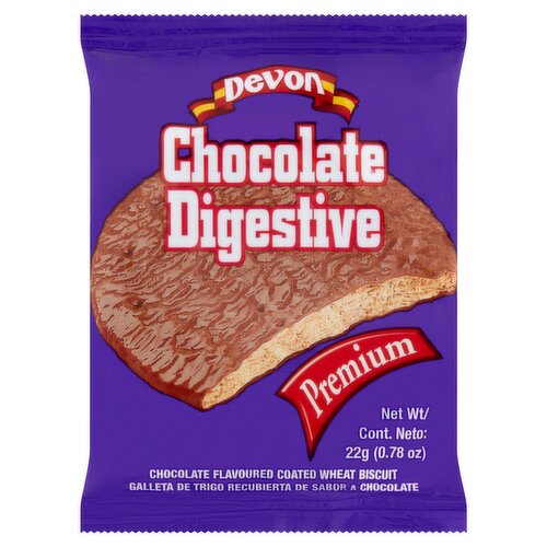 Devon Premium Chocolate Digestive Biscuit, 0.78 oz