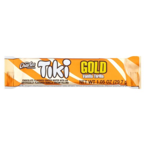 Charles Tiki Gold Vanilla Thrilla Chocolates, 1.05 oz