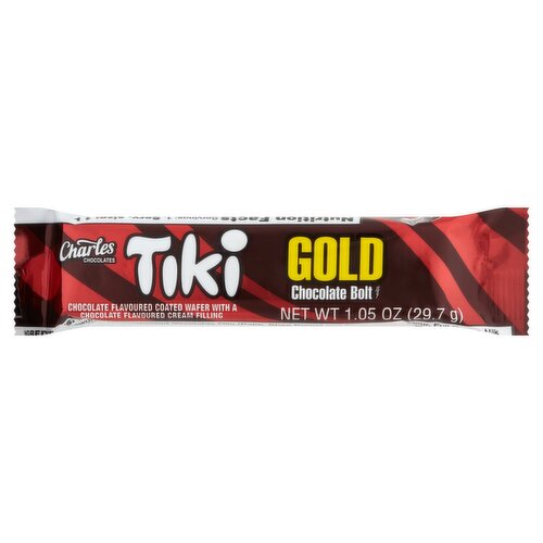 Charles Tiki Gold Chocolate Bolt, 1.05 oz