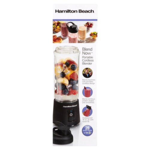 Hamilton Beach Blend Now Portable Cordless Blender